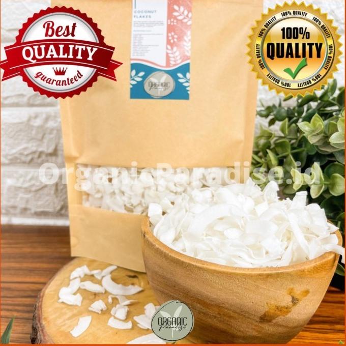 

Coconut Flakes / Kelapa Parut Kering 1 kg Organic Premium Quality