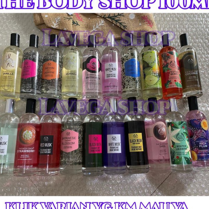 ☈➸❋✦ PARFUM THE BODY SHOP BODY MIST BEST SELLER Ready
