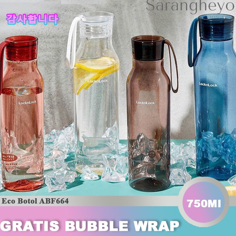 ➔ Exclusive Bisfree Eco Water Bottle Botol Minum 750ml Lock n Lock ABF664 ABF 664 Lock & Lock ✿ ➱