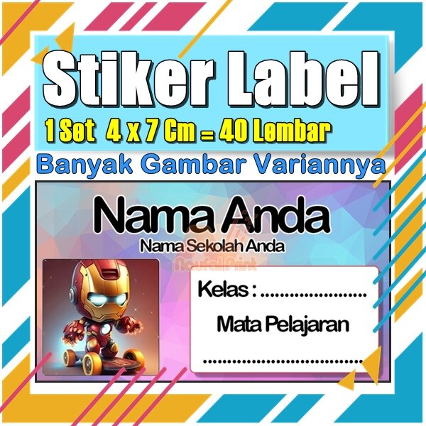 

Stiker Label Nama Buku Pelajaran Anak Karakter Hewan Lucu Cute Murah Sticker Kecil Banyak 20 Lembar Anime Vol-128