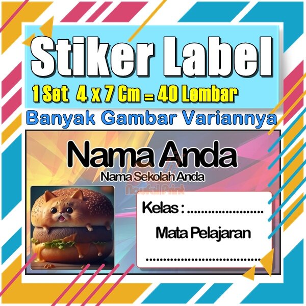 

Stiker Label Nama Buku Pelajaran Anak Karakter Hewan Lucu Cute Murah Sticker Kecil Banyak 20 Lembar Anime Vol-500