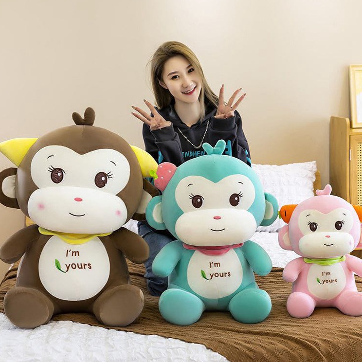 ★★ Ic Boneka monyet lucu karakter terbaru hadiah anak /boneka monyet jumbo y Terbaru ツ.