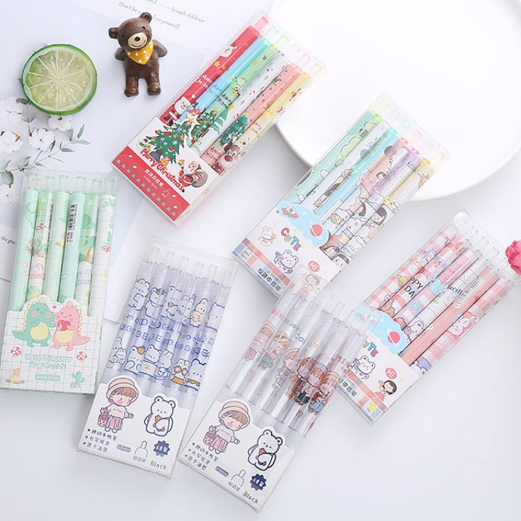 

PNRQ7498 Terlaku... Pena Set (6 Pcs) Berkarakter/Bermotif Lucu