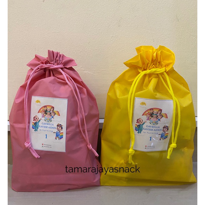 

✯ VIII 2918 PAKET BINGKISAN SNACK ULTAH ANAK + POUCH WARNA [Terkece Se-RI] ❂