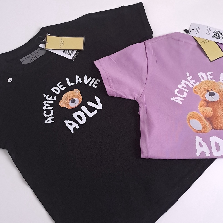 ✯ XII 11035 Kaos Anak Branded Laki Laki Perempuan 1-12 Tahun  Baju Atasan balita cowok cewek Import 