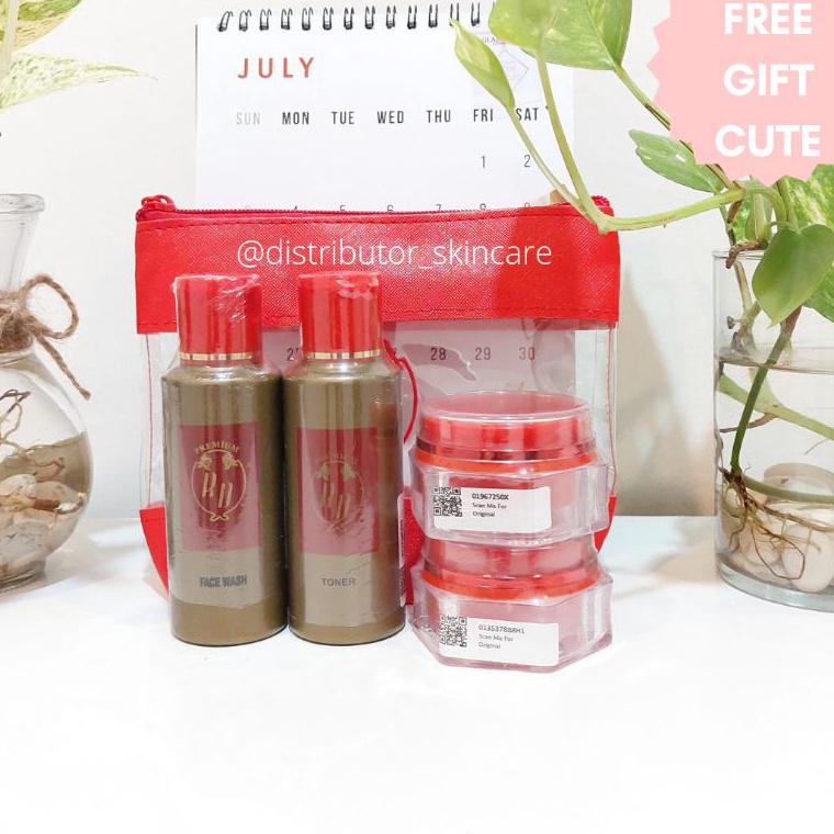 [PROMOGP5K] Cream RD Red Premium CV Arni - Paket Wajah RD  - Paket Toner RD - RD Red Premium - Skinc