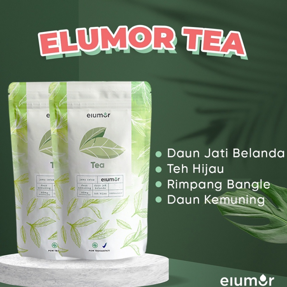 

乂 CC 5873 Elumor Paket 2 Slimming Tea Isi 30 Kantong Teh ✔️ ク