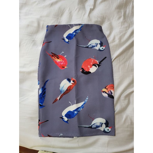 Rok Bahan Spandek Motif