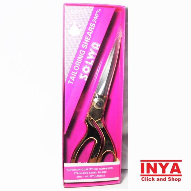 

GUNTING KAIN SOLWA - 9 inch SEWING TAILOR SCISSORS