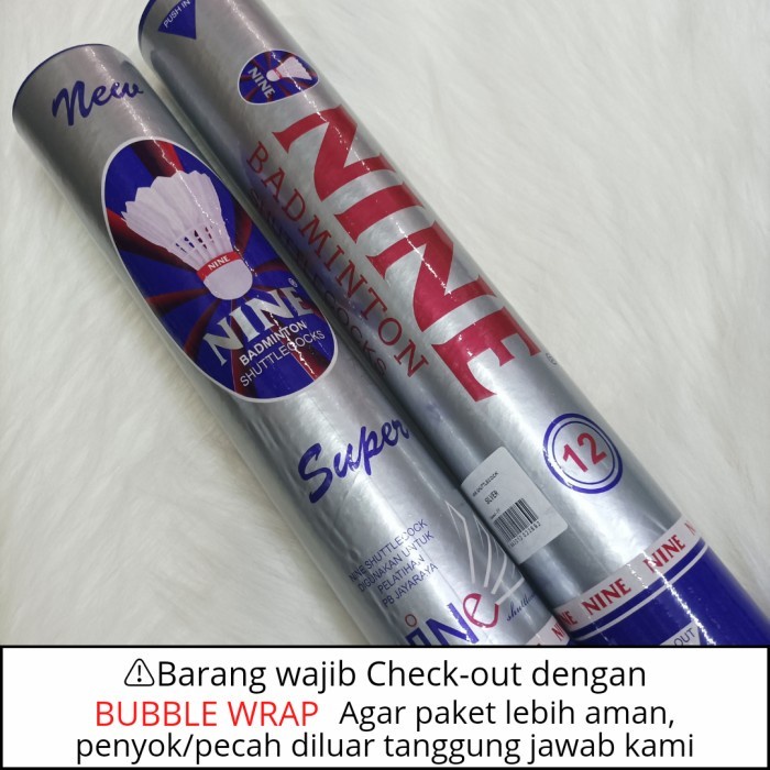 Terlaris Shuttlecock/Kok Nine Silver