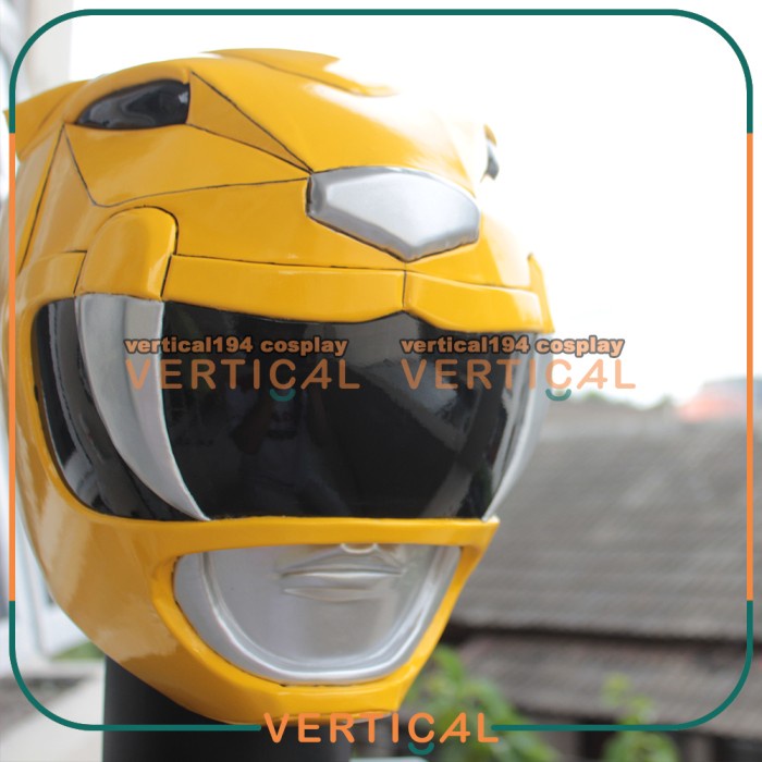 Terlaris Mighty Morphin Power Ranger Helm Cosplay Kyoryu Sentai Zyuranger