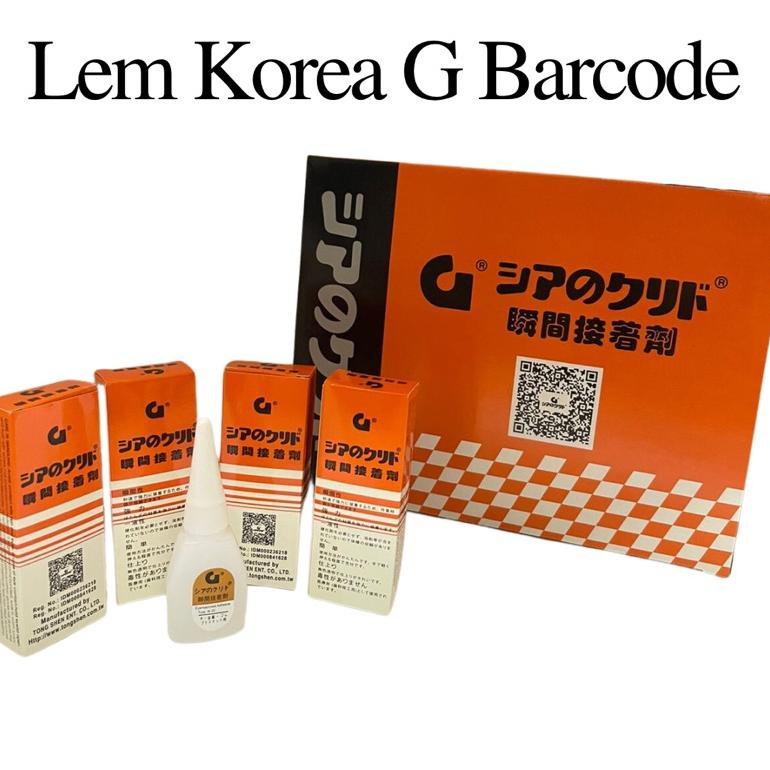 

8.8 Promo Lem Korea G Barcode 1 Box Isi 50 Pcs(Harga Grosir 1 Box)|| Lem Korea G Barcode 1 Box || Lem G || Lem Korea G Barcode Grosir !!