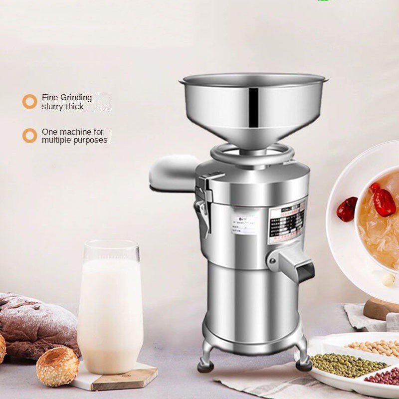 ❤20 Kg Commercial Soy Milk Machine Filter-Free Refiner Soy Milk Machine Fresh Juice Electric Semi-Au