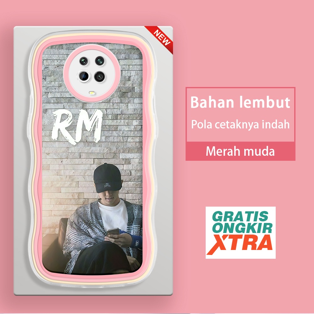 Redmi Note 9S 9 8 7 4 4Pro Pro Xiaomi INS BTS RM Nam-joon Kim BT21 Bangtan Boys Cool Kor Kesing case