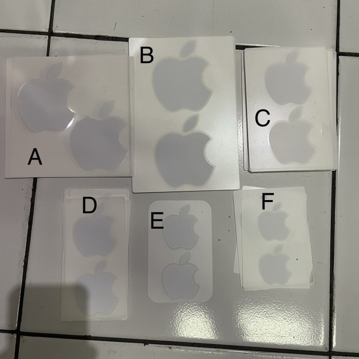 

stiker apple original