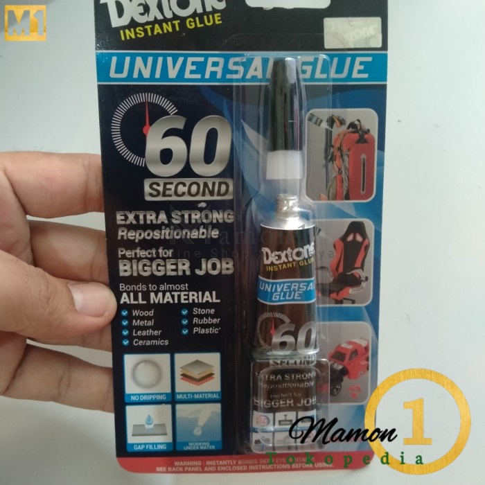 

JUAL Dextone 20 Gram Lem Instan Universal Extra Strong