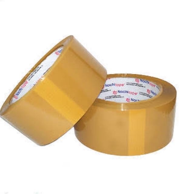 

HOT SALE Lakban Bening dan Coklat NACHI Tape 48 MM / 100 YARD ( PER SLOP )