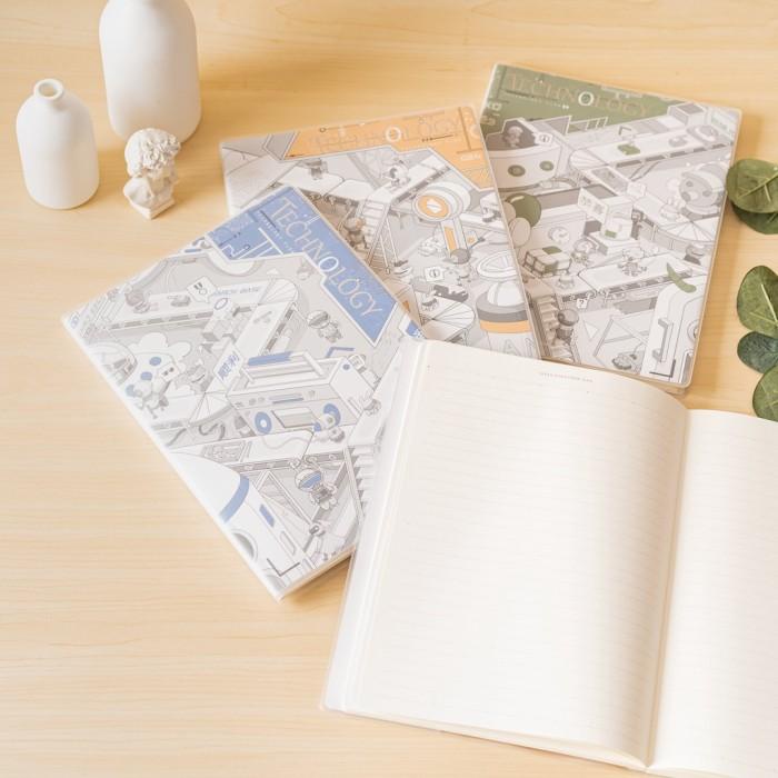 

ARAMI GISU NOTEBOOK MEMO PLANNER SCHOOL NOTE AGENDA COVER BUKU GARIS