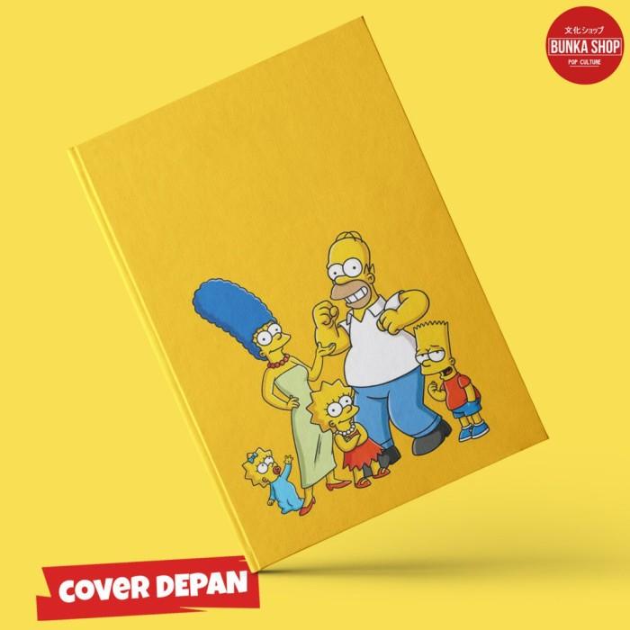 

NOTEBOOK THE SIMPSONS 2A HARDCOVER A5 BUKU TULIS CATATAN NOTE AGENDA