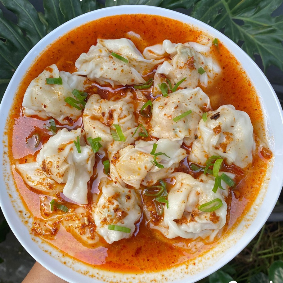 

⓲ VII 5373 PANGSIT AYAM KUAH PEDAS/ ISI 10 PCS / PANGSIT AYAM GORENG ATAU KUKUS KUAH/ PANGSIT KUAH PEDAS 【MEGA SALE】 ♔