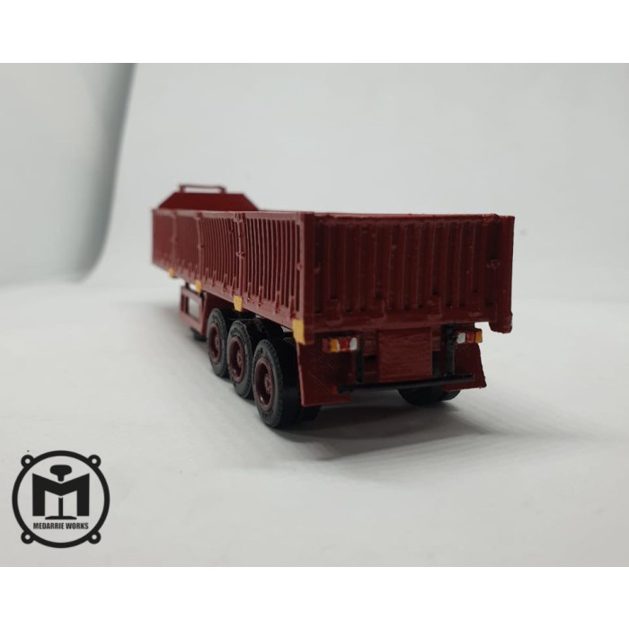 MUST HAVE MINIATUR TRAILER TRUK MODEL SIBA SURYA HO SCALE 1/87 30FT TERMURAH