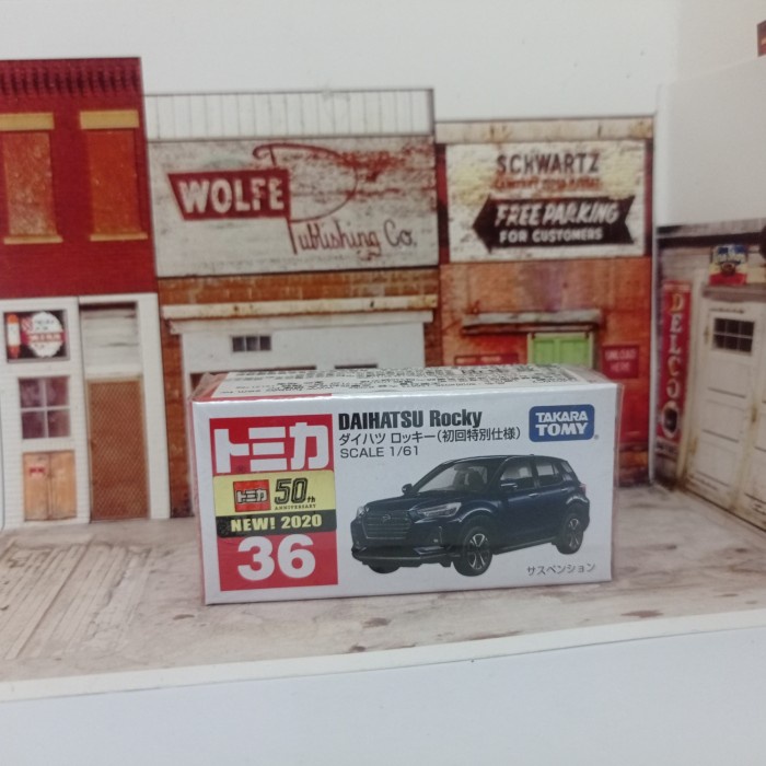PROMO TOMICA NO 36 DAIHATSU ROCKY DIECAST MOBIL TAKARA TOMY REGULER SPECIAL TERMURAH