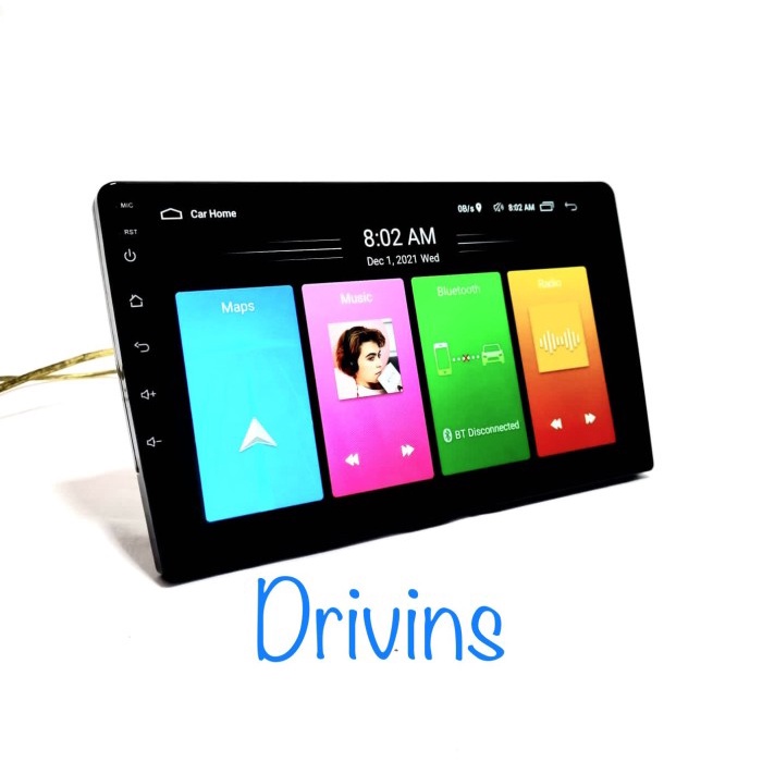 Terlaris Headunit Android 9" Dhd-7001 / Dhd 7001 9Inch