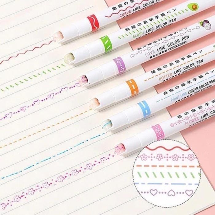

CURVE HIGHLIGHTER PEN ISI 6 ORIGINAL EPM