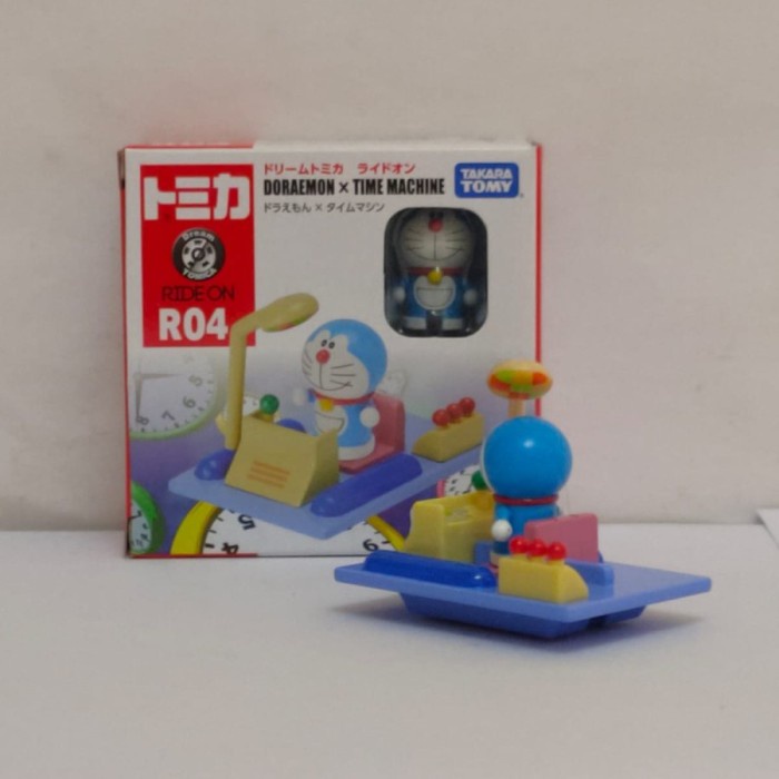 MUST HAVE TOMICA RIDE ON R04 DORAEMON X TIME MACHINE TAKARA TOMY MAINAN ANAK TERMURAH