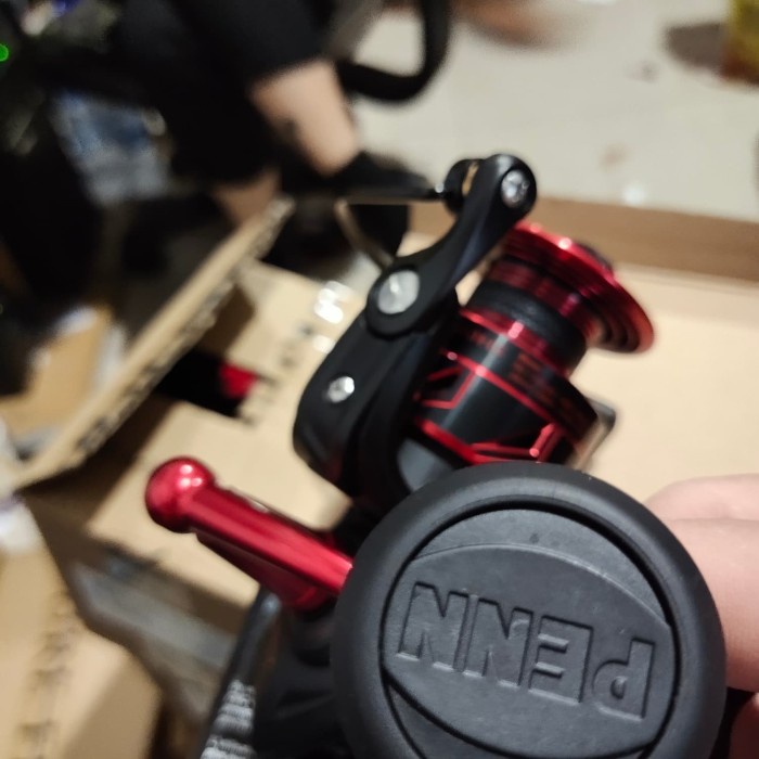 NEW SERIES REEL PENN BATTLE III 6000 HS MERAH POWER HANDEL ORIGINAL