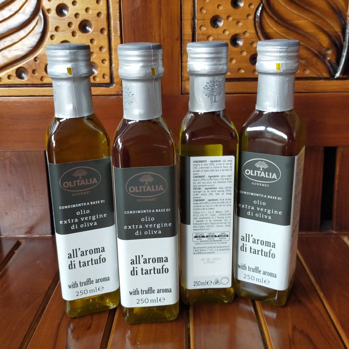 

olitalia truffle oil 250ml white truffle minyak jamur tartufo