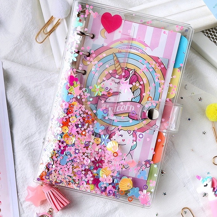 

Terlaris BINDER SEQUIN BINDER MANIK TRANSPARAN A6 