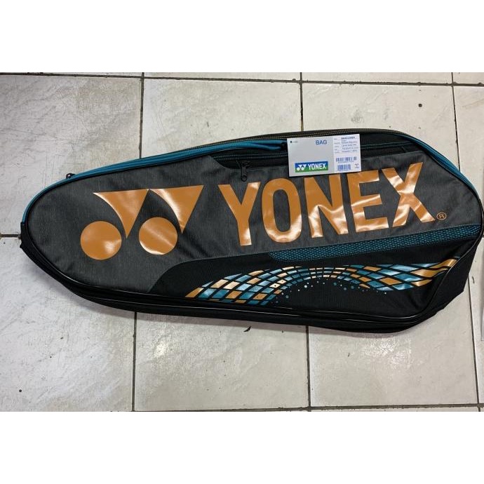 Tas Raket Badminton YONEX BA42126EX Team racquet bag Camel Gold