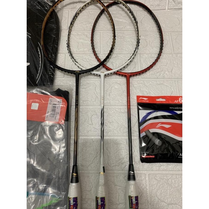 Raket Badminton LINING IGNITE 7 IGNITE7 komplit set ORIGINAL
