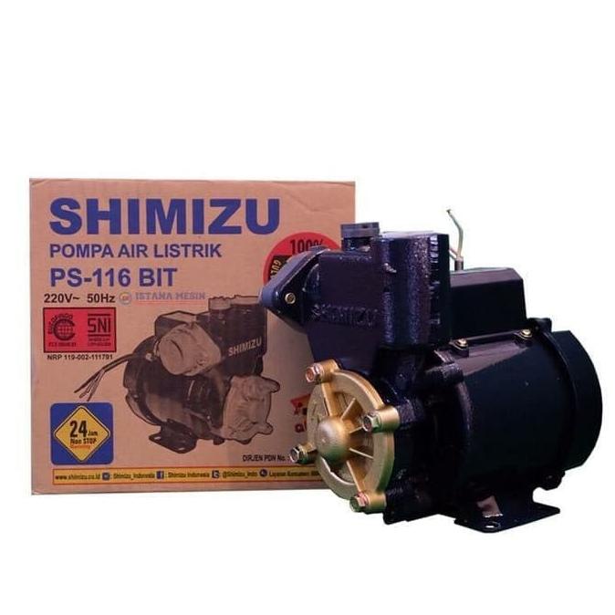 BAYAR DITEMPAT SHIMIZU POMPA AIR PS-116BIT MESIN AIR SHIMIZU PS-116BIT