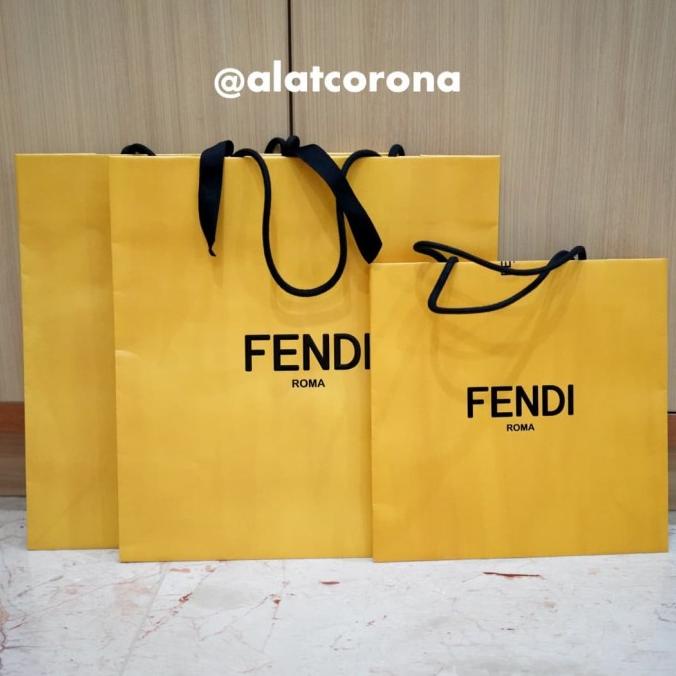 

6.6 Fendi Paperbag/Designer Paperbag/Paperbag Asli/Tas Kertas/Paper/Kertas