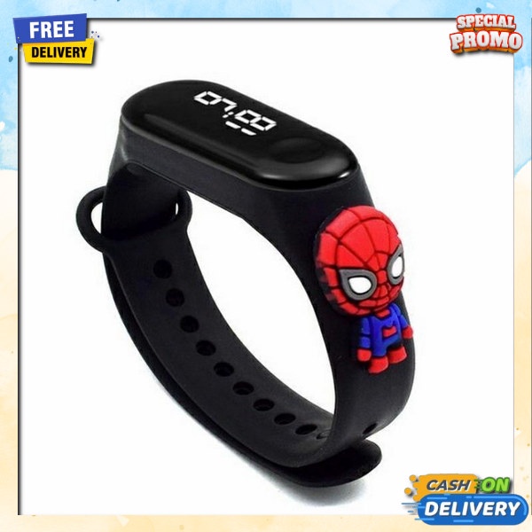 Modis Sporty Jzm Karakter Jam Tangan Anak Sekolah Bisa Cowo Dan Cewe Berkwalitas Jam Tamgan Original