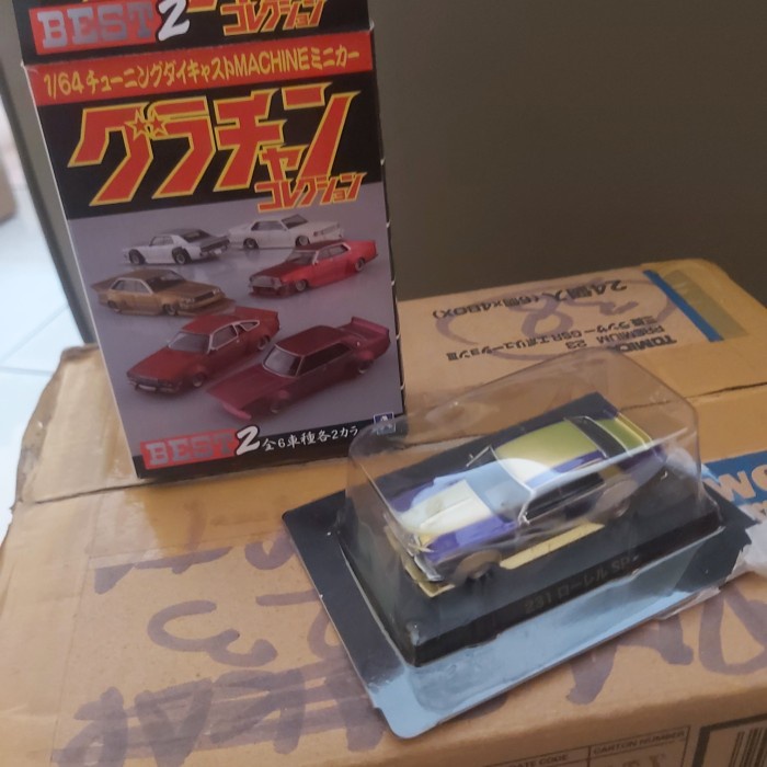 PROMO AOSHIMA 1-64 GRACHAN BEST 2 NISSAN LAUREL 231 SP TERBARU