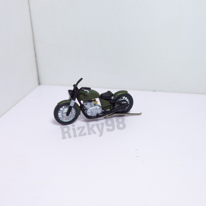 PROMO MINIATUR MOTOR CUSTOM BOBBER SKALA 1/64 TERMURAH