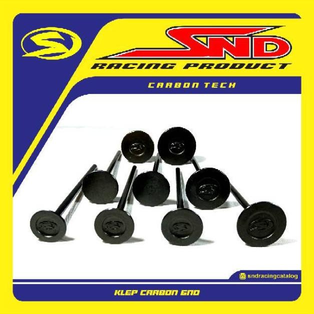 DISKON SPESIAL [AKS MOTOR] (BISA COD) KLEP CARBON SND TERMURAH