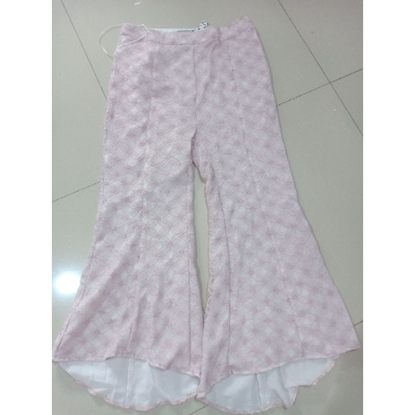 Celana panjang brokat