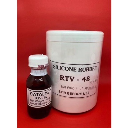 Silicon Rubber RTV 48 1kg - Silicone Rubber RTV 48 1kg