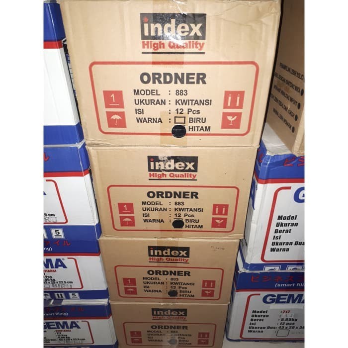 

Terlaris Odner Index Kwitansi (A5) 7Cm Htm Per Dus(12Bh)