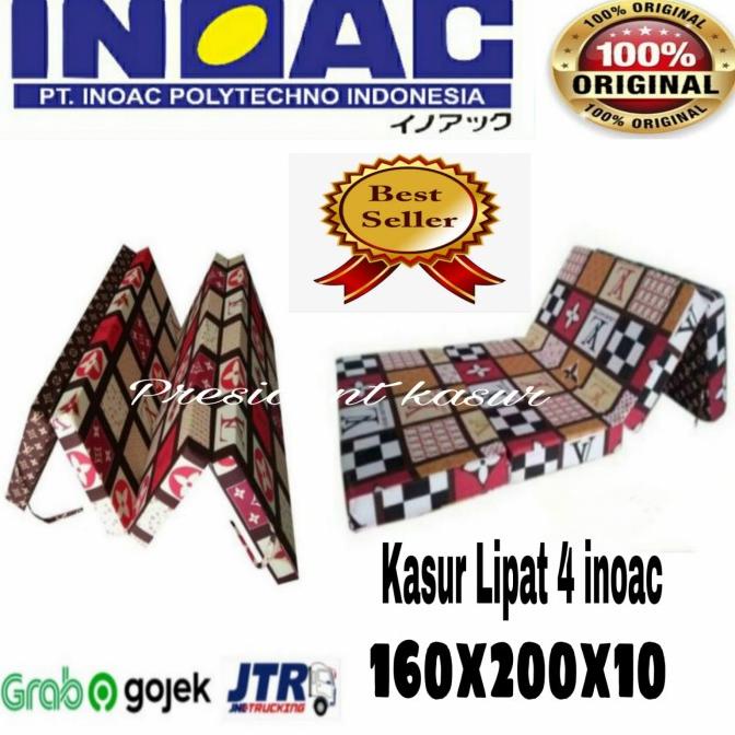 Kasur lipat inoac ukuran 160x200x10