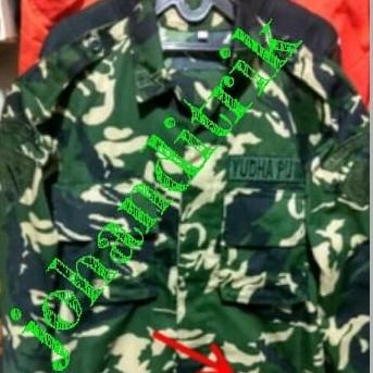 baju pdl loreng pemuda panca marga ppm resimen yudha putra