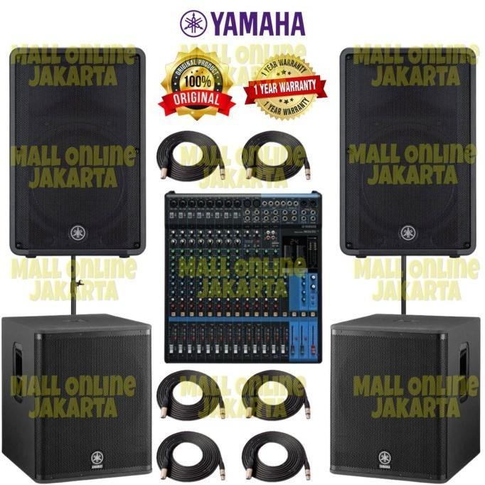 Ready Paket Speaker Aktif Yamaha 15 Inch Sound System Outdoor Officialbintang