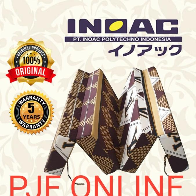 kasur busa lipat INOAC 200 X 160 X 5cm garansi