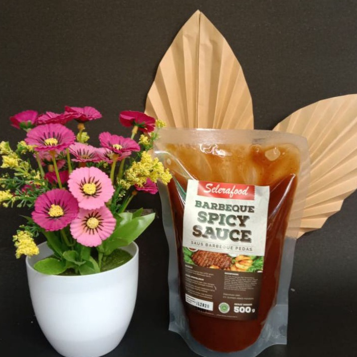 

Ready Barbeque Spicy Sauce - Saus Pedas BBQ Selerafood 500 gr/pack Ready