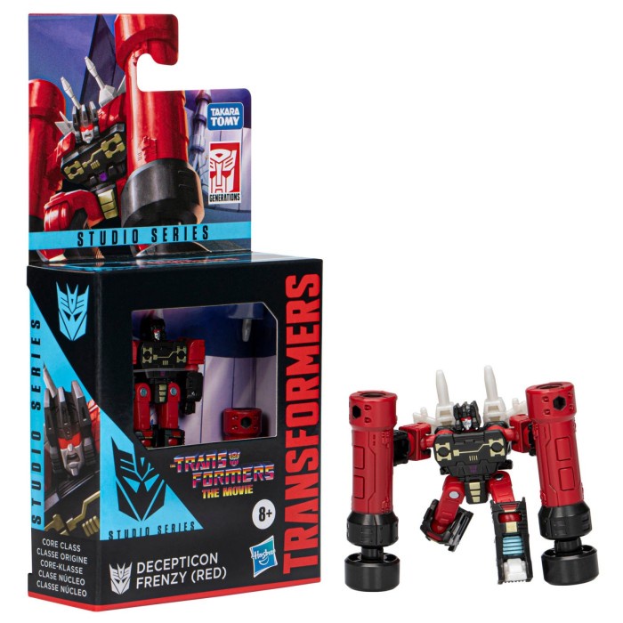 FLASH SALE DP HASBRO TRANSFORMERS STUDIO SERIES CORE CLASS DECEPTICON FRENZY RED TERMURAH