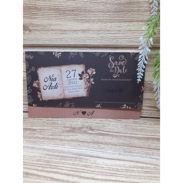 Blangko Undangan Cantik 80 Murah